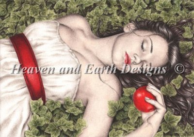 Diamond Painting Canvas - Mini Snow White - Click Image to Close